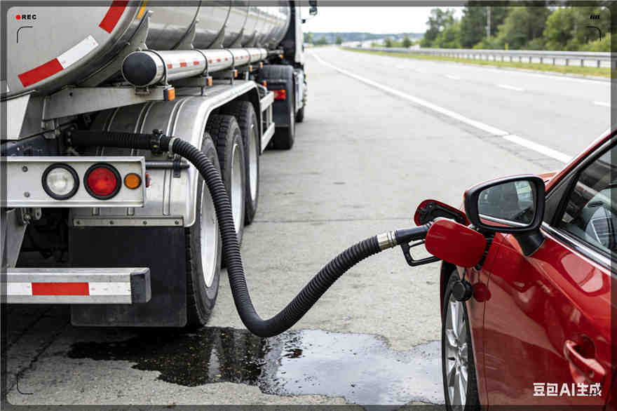 增城区汽车救援送水案例